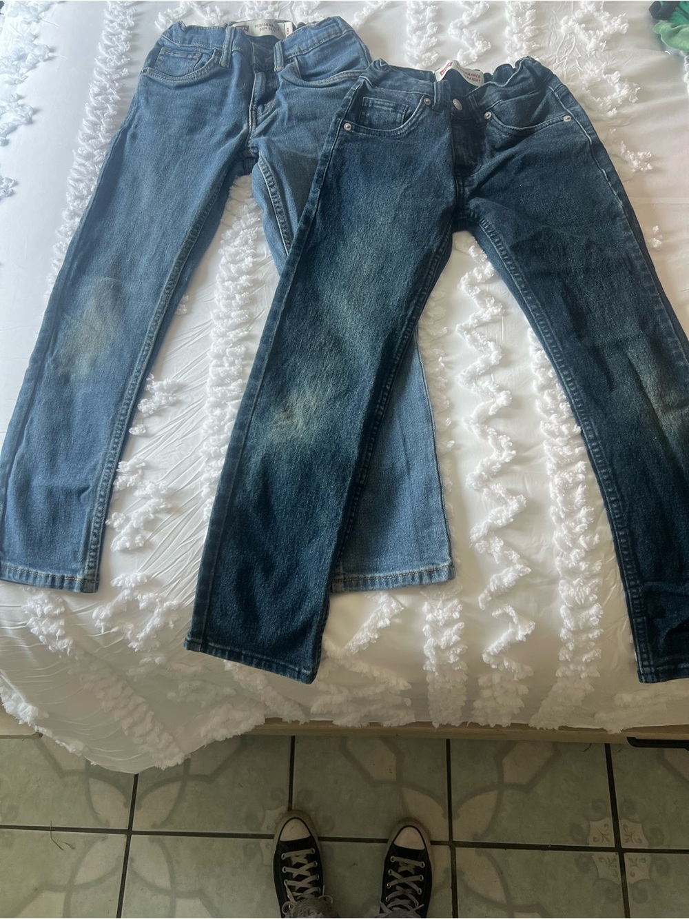 Boys Levi’s Blue Denim Jeans - Classic Straight Fit